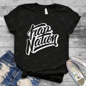 Trap Nation Black Cursive - Best Unisex Trending Handmade T-shirt Gift Idea For Men T-shirt For Woman