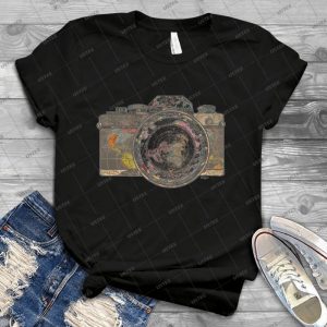 Travel T Shirt 32 - Vintage Men's Shirt Tshirt For Women Classic Handmade Shirt Retro Graphic Tee