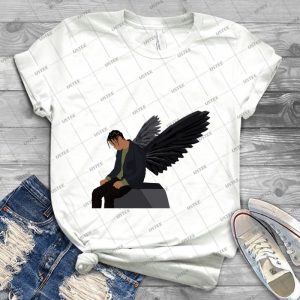 Travis Scott-Angel - Gift Idea Shirt For Men Tee For Women Classic Retro Vintage Graphic T-Shirt