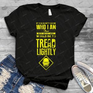 Tread Lightly - Vintage Men's Shirt Tshirt For Women Classic Handmade Shirt Retro Graphic Tee