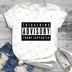 Triggering Advisory Trump Supporter - Gift Idea Shirt For Men Tee For Women Classic Retro Vintage Graphic T-Shirt
