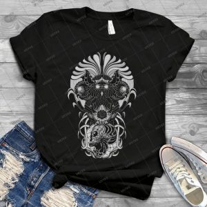 Trimurti 64 - Vintage Men's Shirt Tshirt For Women Classic Handmade Shirt Retro Graphic Tee