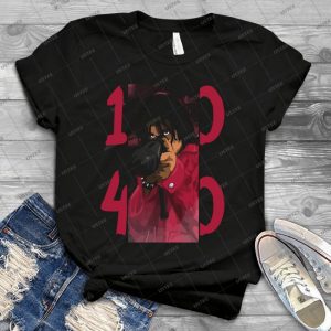 Trippie Redd With Gun Rectangular 14 - Trending Shirt For Women Vintage Retro Tee For Men Kid's T-Shirt Handmade Shirt