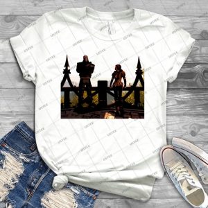 Triss And Geralt - Witcher Romance 74 - Trending Shirt For Women Vintage Retro Tee For Men Kid's T-Shirt Handmade Shirt