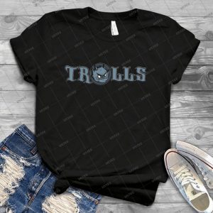 Trolls Paintball Original Logo - Vintage Men's Shirt Tshirt For Women Classic Handmade Shirt Retro Graphic Tee