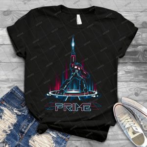 Tron-Prime 66 - Vintage Men's Shirt Tshirt For Women Classic Handmade Shirt Retro Graphic Tee