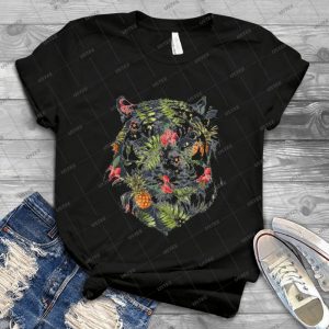 Tropical Tiger 46 - Vintage Men's Shirt Tshirt For Women Classic Handmade Shirt Retro Graphic Tee