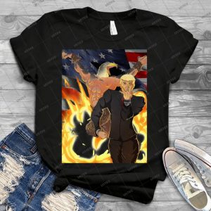 Trump S Bizarre Election - Jojo S Bizarre Adventure Trump 23 - Vintage Men's Shirt Tshirt For Women Classic Handmade Shirt Retro Graphic Tee