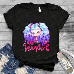 Tsundere 38 - Vintage Men's Shirt Tshirt For Women Classic Handmade Shirt Retro Graphic Tee