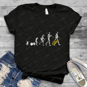 Tuba Evolution-No Tagline - Gift Idea Shirt For Men Tee For Women Classic Retro Vintage Graphic T-Shirt