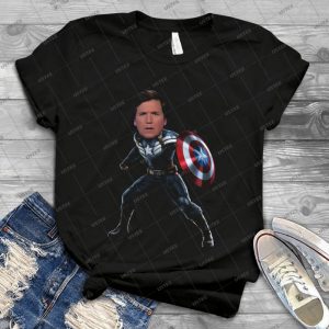 Tucker Carlson  3 68 - Vintage Men's Shirt Tshirt For Women Classic Handmade Shirt Retro Graphic Tee