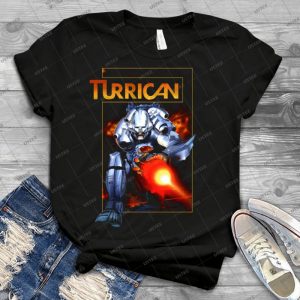 Turrican - Box Art - 35 - Trending Shirt For Women Vintage Retro Tee For Men Kid's T-Shirt Handmade Shirt