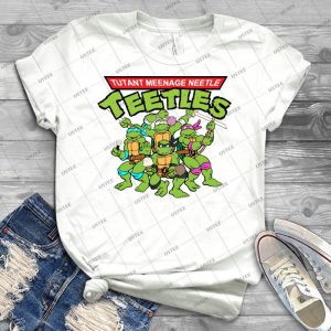 Tutant Meenage Neetle Teetles - Vintage Men's Shirt Tshirt For Women Classic Handmade Shirt Retro Graphic Tee