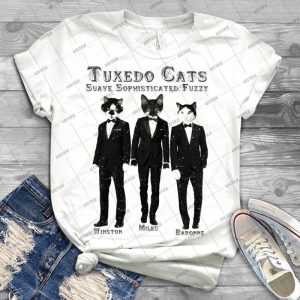 Tuxedo Cats - Best Unisex Trending Handmade T-shirt Gift Idea For Men T-shirt For Woman