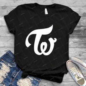 Twice Kpop Logo-White - Best Unisex Trending Handmade T-shirt Gift Idea For Men T-shirt For Woman