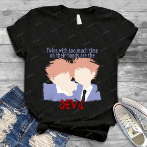 Twins With Too Much Time On Their Hands 70 - Trending Shirt For Women Vintage Retro Tee For Men Kid's T-Shirt Handmade Shirt