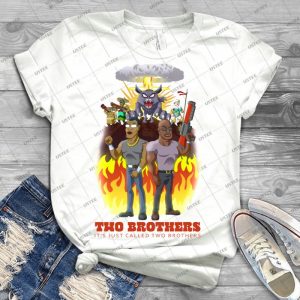 Two Brothers - Full Image - - Best Unisex Trending Handmade T-shirt Gift Idea For Men T-shirt For Woman
