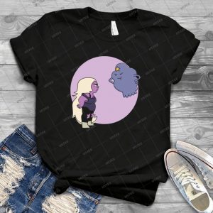 Two Sassy Purple Aliens Face Off 96 - Trending Shirt For Women Vintage Retro Tee For Men Kid's T-Shirt Handmade Shirt