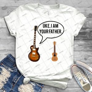 Uke Im Your Father - Vintage Men's Shirt Tshirt For Women Classic Handmade Shirt Retro Graphic Tee