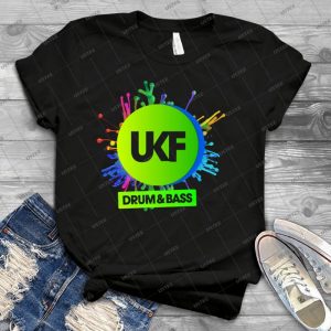Ukf-Drum And Bass - Best Unisex Trending Handmade T-shirt Gift Idea For Men T-shirt For Woman