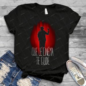 Um15-Que Le Cinema Te Guide - Vintage Men's Shirt Tshirt For Women Classic Handmade Shirt Retro Graphic Tee