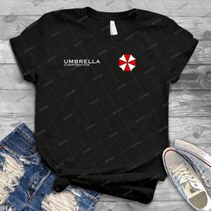 Umbrella Corporation - Vintage Men's Shirt Tshirt For Women Classic Handmade Shirt Retro Graphic Tee