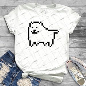 Undertale-Annoying Dog - Gift Idea Shirt For Men Tee For Women Classic Retro Vintage Graphic T-Shirt