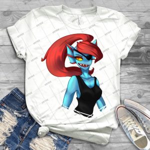 Undertale-Undyne - Best Unisex Trending Handmade T-shirt Gift Idea For Men T-shirt For Woman