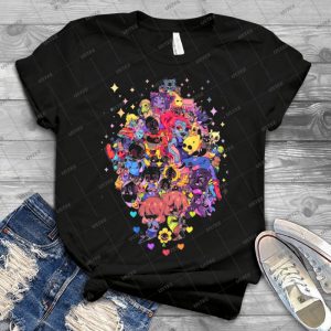 Undertale Color - Vintage Men's Shirt Tshirt For Women Classic Handmade Shirt Retro Graphic Tee