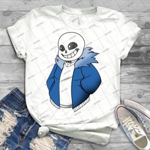 Undertale Sans Vector 99 - Trending Shirt For Women Vintage Retro Tee For Men Kid's T-Shirt Handmade Shirt