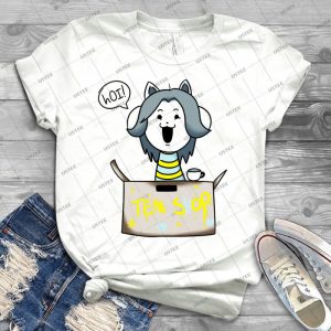 Undertale Temmie Fan-Art 3 45 - Trending Shirt For Women Vintage Retro Tee For Men Kid's T-Shirt Handmade Shirt