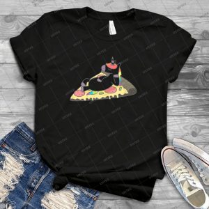 Unicorn Pizza 3 - Vintage Men's Shirt Tshirt For Women Classic Handmade Shirt Retro Graphic Tee