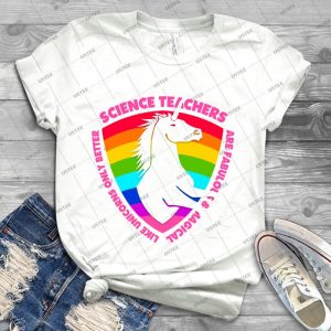 Unicorn Science Teacher Gifts - Best Unisex Trending Handmade T-shirt Gift Idea For Men T-shirt For Woman