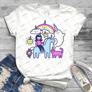 Unicorns Everywhere - Best Unisex Trending Handmade T-shirt Gift Idea For Men T-shirt For Woman