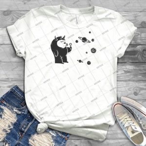 Universal Fun 48 - Vintage Men's Shirt Tshirt For Women Classic Handmade Shirt Retro Graphic Tee