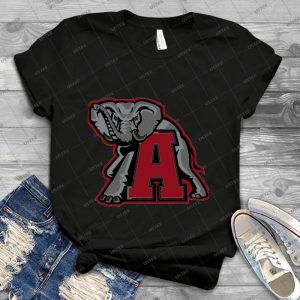 University Of Alabama Elephant - Vintage Men's Shirt Tshirt For Women Classic Handmade Shirt Retro Graphic Tee