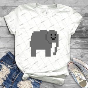 Unturned Elephant - Gift Idea Shirt For Men Tee For Women Classic Retro Vintage Graphic T-Shirt
