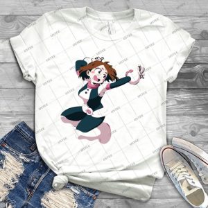 Uraraka Ochako - Mon Universit De Hros 38 - Trending Shirt For Women Vintage Retro Tee For Men Kid's T-Shirt Handmade Shirt