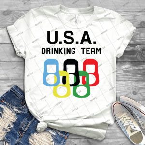 Usa Drinking Team - Best Unisex Trending Handmade T-shirt Gift Idea For Men T-shirt For Woman