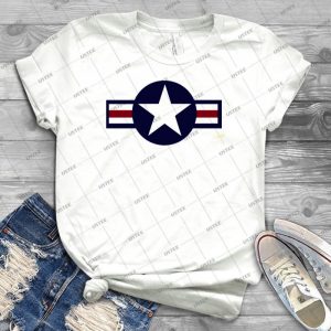 Usa Fighter Logo 25 - Trending Shirt For Women Vintage Retro Tee For Men Kid's T-Shirt Handmade Shirt