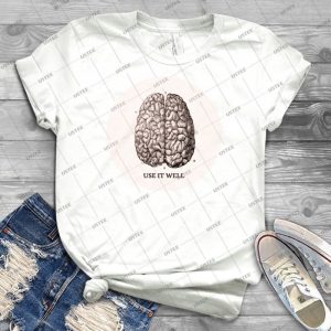 Use It Well - Vintage Men's Shirt Tshirt For Women Classic Handmade Shirt Retro Graphic Tee