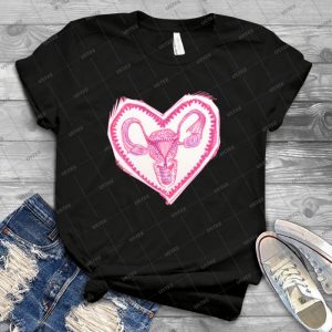 Uterus Drawing - 2016 25 - Vintage Men's Shirt Tshirt For Women Classic Handmade Shirt Retro Graphic Tee