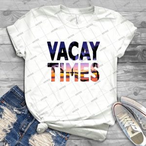 Vacay Times Vacation Date - Gift Idea Shirt For Men Tee For Women Classic Retro Vintage Graphic T-Shirt