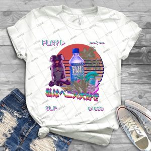 Vaporwave Fiji Bottle - Best Unisex Trending Handmade T-shirt Gift Idea For Men T-shirt For Woman