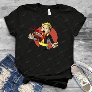 Vault Burster - Vintage Men's Shirt Tshirt For Women Classic Handmade Shirt Retro Graphic Tee