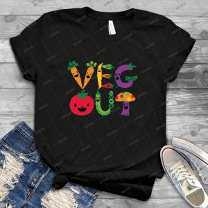 Veg Out - Maize 93 - Vintage Men's Shirt Tshirt For Women Classic Handmade Shirt Retro Graphic Tee