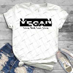Vegan Live And Let Live 27 - Best Unisex Trending Handmade T-shirt Gift Idea For Men T-shirt For Woman