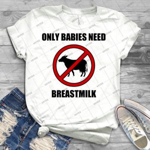 Vegan No Breastmilk 61 - Best Unisex Trending Handmade T-shirt Gift Idea For Men T-shirt For Woman