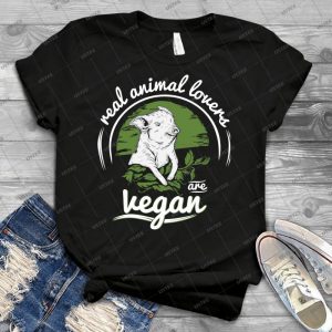 Vegan T Shirt - Best Unisex Trending Handmade T-shirt Gift Idea For Men T-shirt For Woman