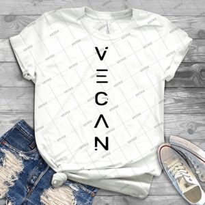Vegano T Shirt 96 - Trending Shirt For Women Vintage Retro Tee For Men Kid's T-Shirt Handmade Shirt